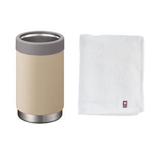 Solid Earth 缶ホルダー・FT1 ベージュ 1-1-0132