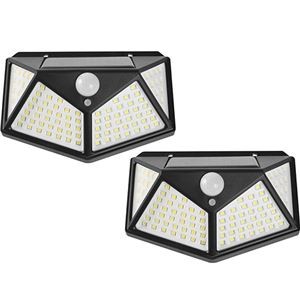 デジタルランド 100LEDセンサーライト2個セット DL-YU160X2