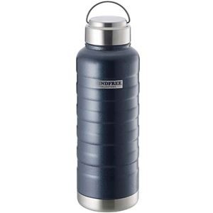 カクセー MINDFREE 【マインドフリー】 ステンレスボトル 1000ml ネイビー MF-10N