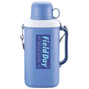 キャプテンスタッグ 抗菌ペットボトル用クーラー保冷剤付2.0L パープル M-8904