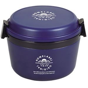 パール金属 ホームレーベル どんぶりランチジャー770 ネイビー HB-4740