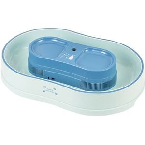 パール金属 涼しクルクル 電池式そうめん流し器LLサイズ しろくま D-1334