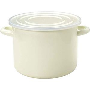 パール金属 ストリーム ホーローストックポット24cm 8.4L HB-4917