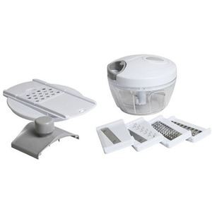 パール金属 Simplice チョッパー＆おろし・スライサー・千切りセット C-1065