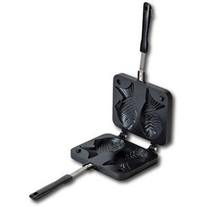 パール金属 おやつDEっSE2 ふっ素加工たい焼器 D-6536