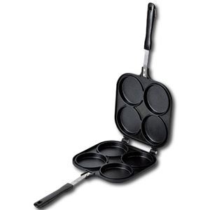 パール金属 おやつDEっSE2 ふっ素加工大判焼器4穴 D-6537