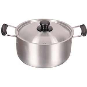 パール金属 メイドインジャパン ステンレス製両手鍋22cm HB-1885