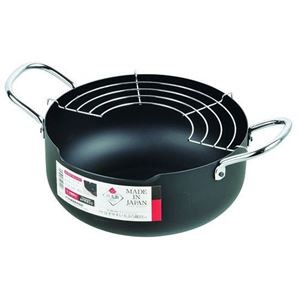 パール金属 メイドインジャパン 鉄製注ぎやすい天ぷら鍋22cm HB-1891