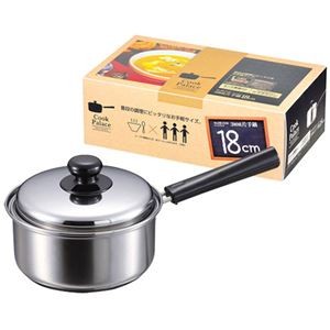 パール金属 クックパレス 3層底片手鍋18cm HB-2526