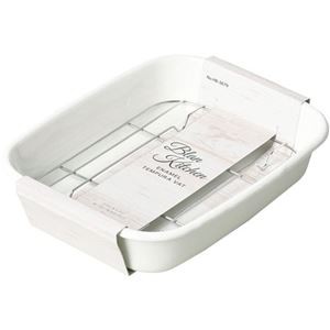 パール金属 ブランキッチン ホーロー天ぷらバット HB-3679