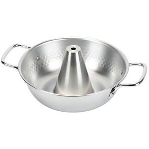 パール金属 和楽庵 ステンレス製しゃぶしゃぶ鍋26cm ガス火専用 HB-5969