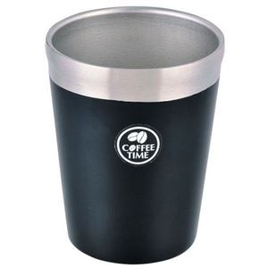 パール金属 真空コンビニカップL ブラック HB-1894