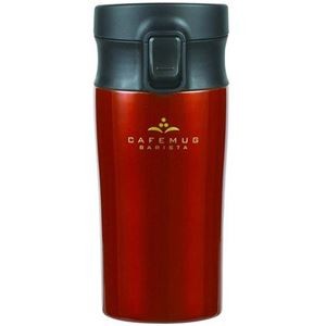 パール金属 カフェマグバリスタ ワンタッチタンブラー400 コーヒーチェリー HB-4536