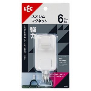 レック 強力マグネットフック 特大 1個入 W H00420