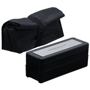 岩崎工業 イージーケアメンズランチボックス2段保冷 B-1482-HA