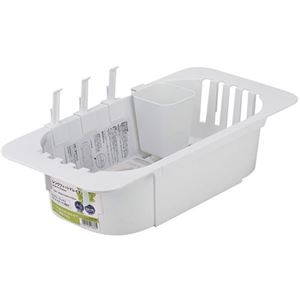 岩崎工業 クッキンパル シンクフィットドレイナー ホワイト K-1667-WH