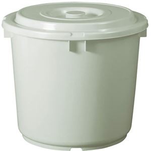 新輝合成 トンボ つけもの容器 蓋・押蓋付 60型 グレー MMT14001