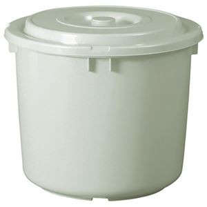 新輝合成 トンボ つけもの容器 蓋・押蓋付 40型 グレー MMT14049