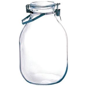 星硝 取手付密封びん 4L MMT20339