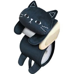 明邦 ねこのトイレロールペーパーホルダー ミミック NM041