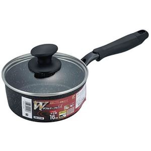 和平フレイズ ダブルマーブルα IH対応片手鍋16cm RB-2120