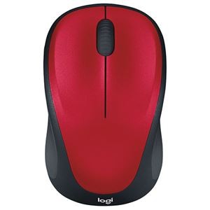 ロジクール logicool ワイヤレスマウス M235sn レッド M235snRD