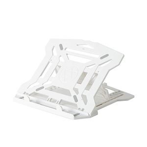 ナカバヤシ 折りたたみ式モニタースタンド PRK-P4224 ホワイト NPA-009W