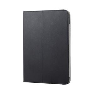 エレコム 11インチiPad Pro（M4） フラップケース ソフトレザー 2アングル 軽量 ブラック TB-A24PMPLF2BK