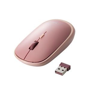 エレコム ILMF 2.4GHz無線 薄型マウス ピンク M-TM10DBPN-IL