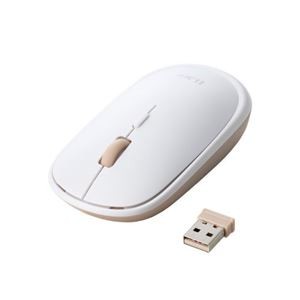エレコム ILMF 2.4GHz無線 薄型マウス ホワイト M-TM10DBWH-IL