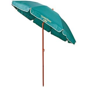 キャプテンスタッグ ガーデンハウス UVカットパラソル200cm グリーン MG-0343