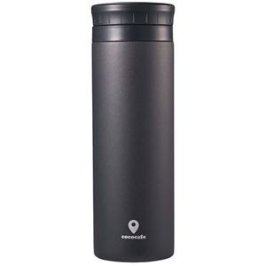 カクセー cococafe ココカフェ 真空二重マグ500ml パウダーコート チャコール CC-50C