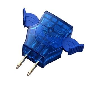 【5セット】 スマイルキッズ らくらくプラグII ブルー／ブルー ARR-20BBX5