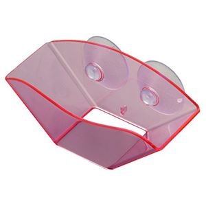 【10セット】 スマイルキッズ 水切りが早い！スポンジラック ピンク ASP-01PKX10