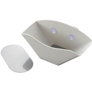 【5セット】 スマイルキッズ お風呂用スポンジラック ホワイト ASP-02WHX5