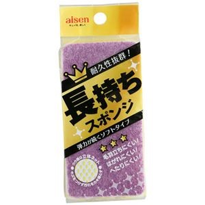 【10セット】 アイセン 長持ちスポンジ ソフト KY501X10