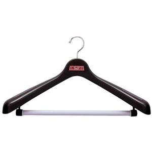 【5セット】 シンコーハンガー S＆F ジャケット回転式50 ブラック MMT73186X5