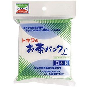 【10セット】 トキワ工業 お茶パックLサイズ 30枚入 MMT11038X10