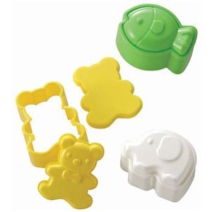 【10セット】 トルネ おむすびっこ どうぶつ 3個入 P-2821X10