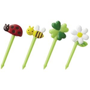 【10セット】 トルネ ハニー＆フラワーピック 8本入 P-2973X10