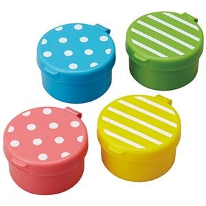 【10セット】 トルネ ミニカップ ドット＆ボーダー 4個入 P-2959X10