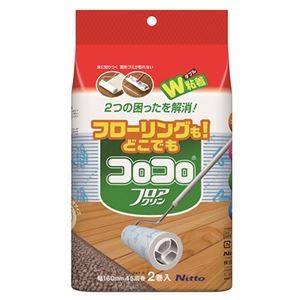 【5セット】 ニトムズ NEWスペアテープフロアクリン 2巻入 C4351X5