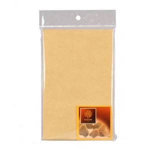 【10セット】 パール金属 ラフィネ ペーパーお菓子袋マチ付 L クラフト4枚入 D-6259X10