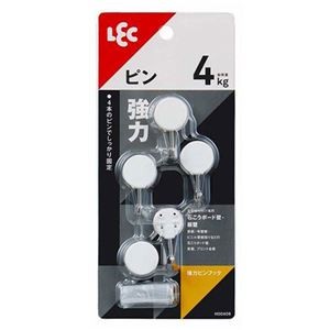 【5セット】 レック 強力ピンフック 4個入 H00408X5
