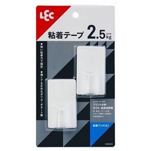 【5セット】 レック 粘着フック 大 2個入 H00433X5