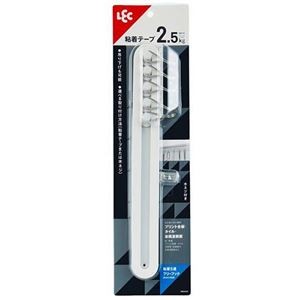 【5セット】 レック 粘着5連フリーフック 木ネジ付き H00443X5