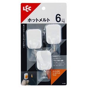 【5セット】 レック ホットメルトツールフックワイド H-662X5