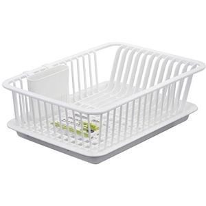 【5セット】 岩崎工業 クッキンパル ディッシュドレーナー ホワイト K-1354-WHX5