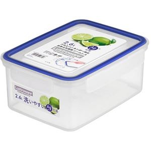 【5セット】 岩崎工業 イージーケア2.6L深型 ブルー A-2176BNX5