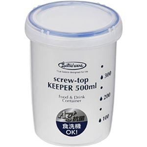 【5セット】 岩崎工業 抗菌スクリュートップキーパー500深型 B-2274KNX5